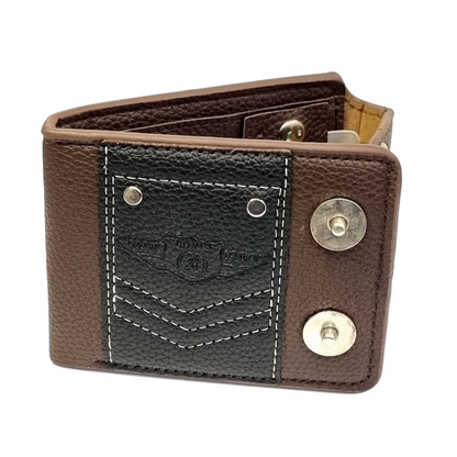 Men Bifold Compact Wallet