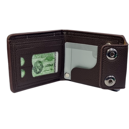 Men Bifold Compact Wallet