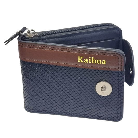 Men Zip Wallet