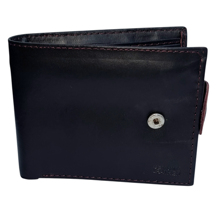 Men Bifold Leather Wallet