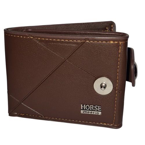 Men Trifold Compact Wallet