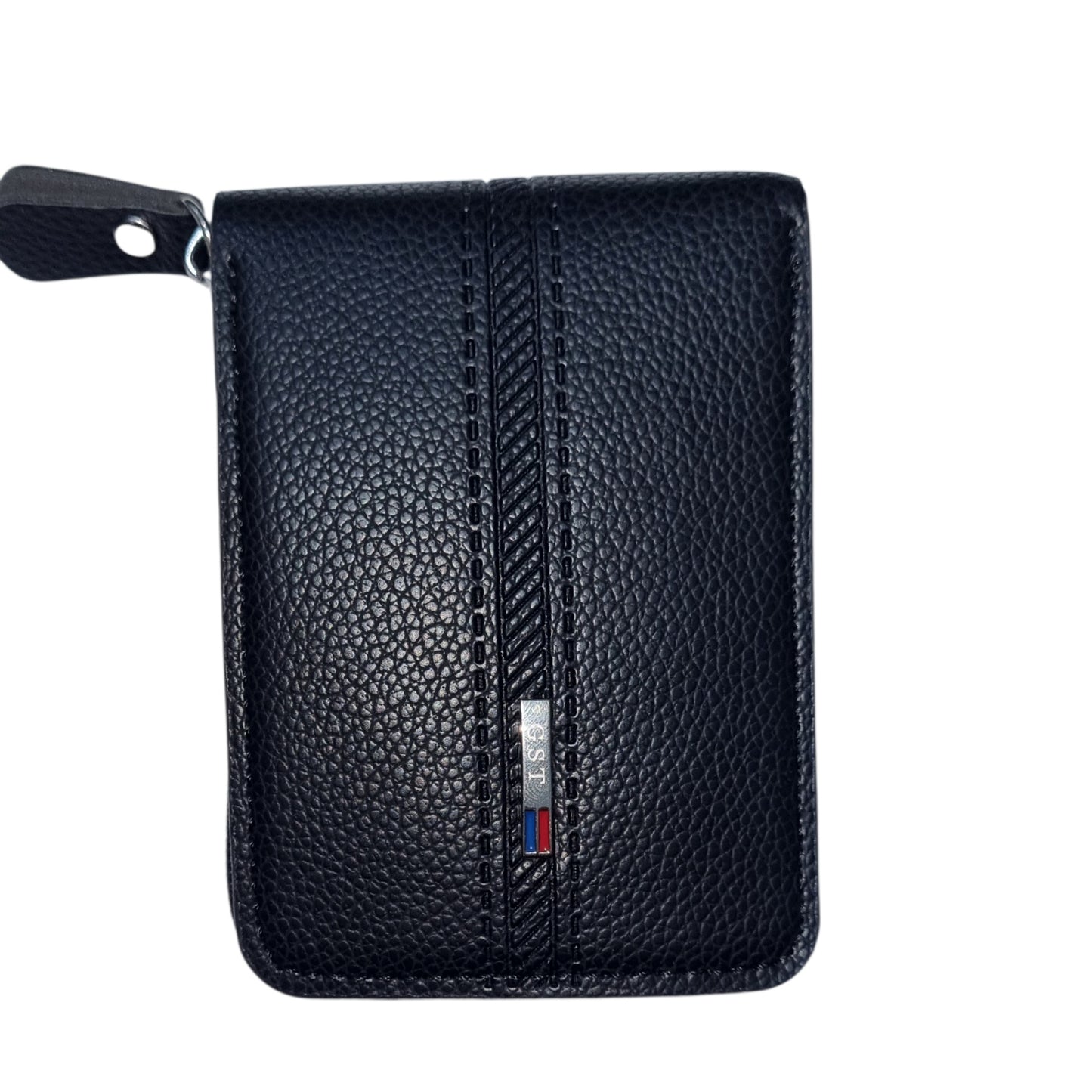 Men Accordion Compact Zipper Wallet