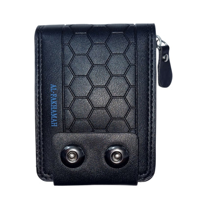 Men Compact Zipper Wallet