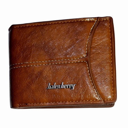 Men Bifold Compact Wallet