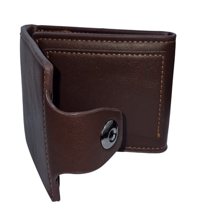 Men Trifold Compact Wallet