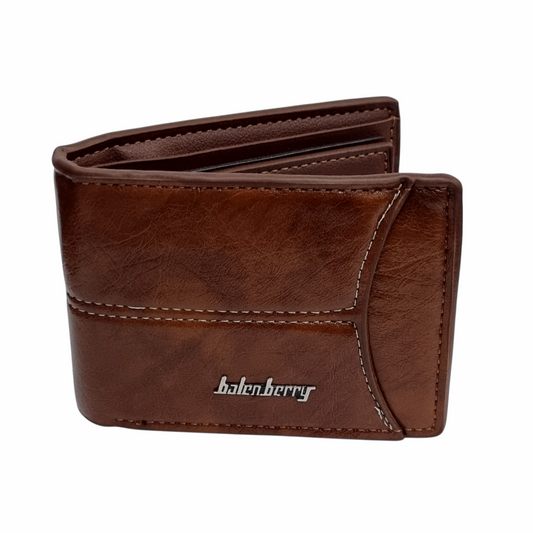 Men Bifold Compact Wallet
