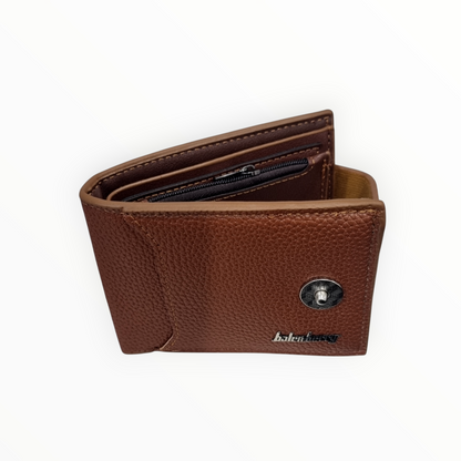 Men Bifold Compact Wallet